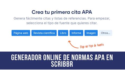 bibguru citas|Formato APA con el Generador APA de Scribbr